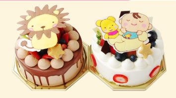 大阪 堺市 お菓子のアトリエ スリール デコレーションケーキ キャラクターデコ ケーキ シュー プリン